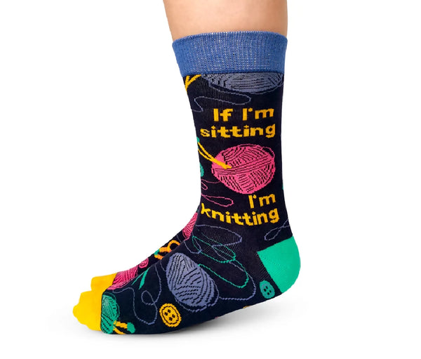 Sit and Knit Socks - SM