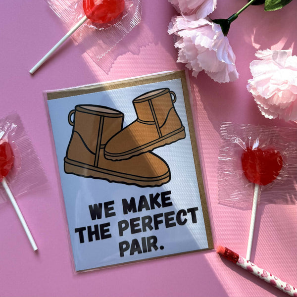 Carte de Saint-Valentin « Couple Parfait »