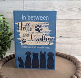 Between hello and goodbye 
