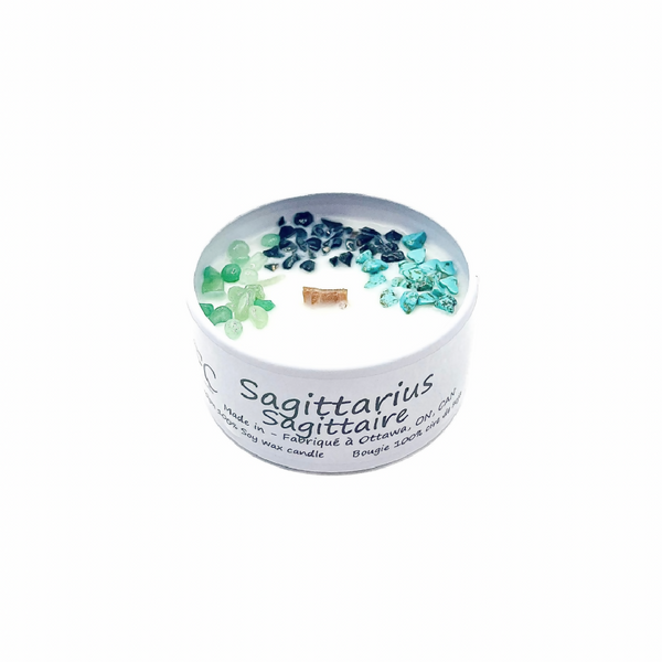 Sagittarius Zodiac Candle, 2oz