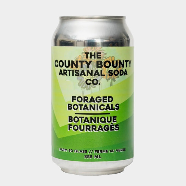 County Bounty Artisanal Sodas – Foraged Botanicals