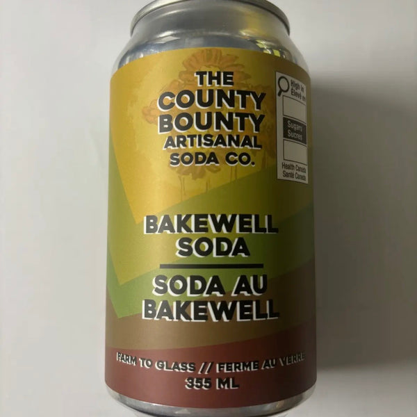 County Bounty Artisanal Sodas – Bakewell Soda