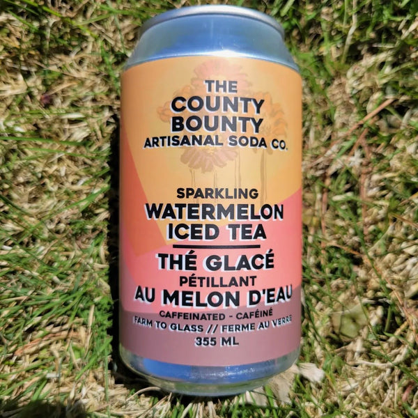County Bounty Artisanal Sodas – Watermelon Iced Tea