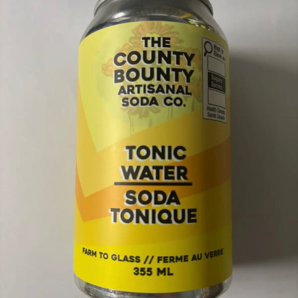 County Bounty Artisanal Sodas – Tonic Water