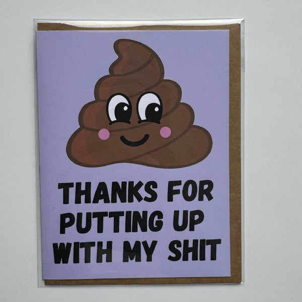 Funny Thank You Greeting Card