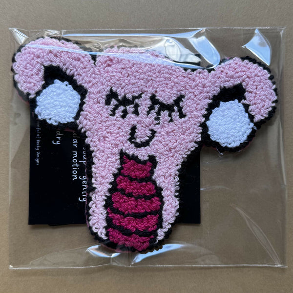 Cutie Uterus Mug Rug