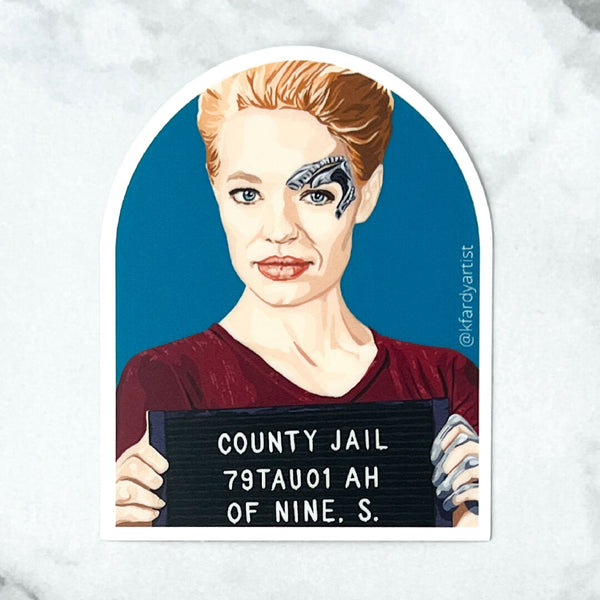 Seven Of Crime sticker