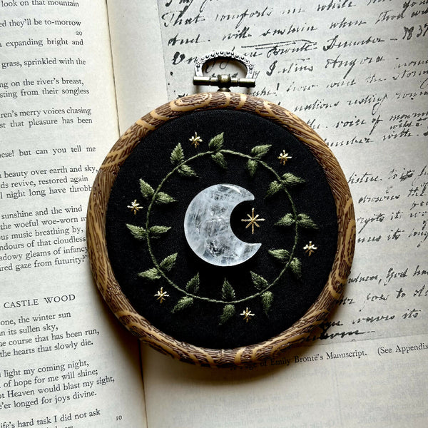 Embroidery Art | Quartz Crystal