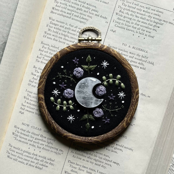 Embroidery Art | Quartz Crystal