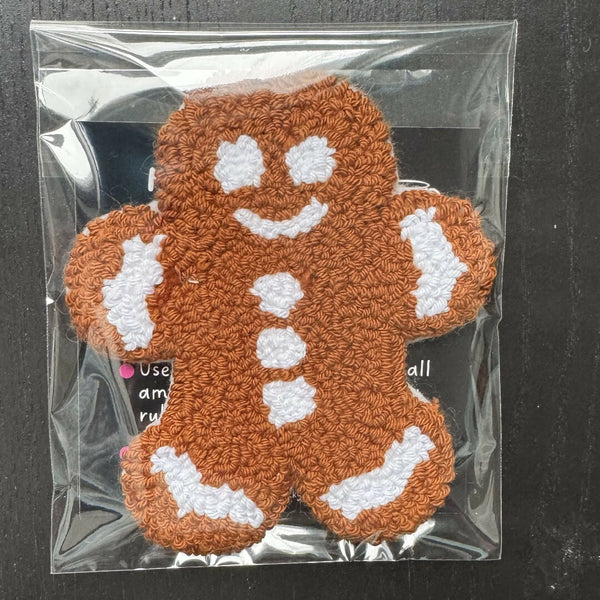Gingerbread Man Mug Rug