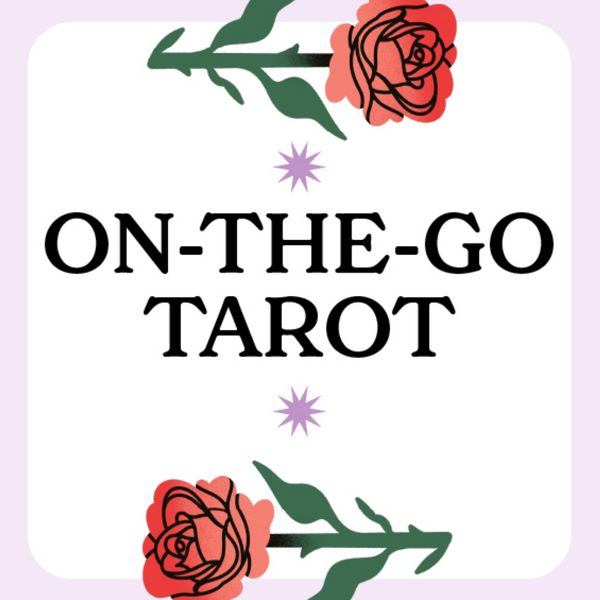 On-the-Go Tarot | Tarot Reading Set of 3 Stickers