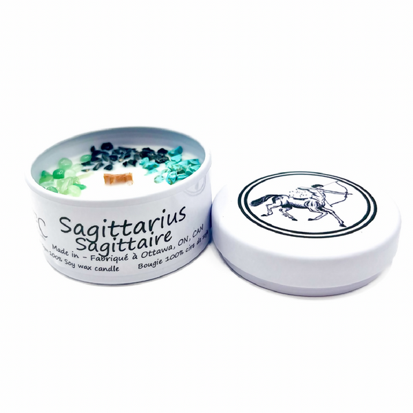 Sagittarius Zodiac Candle, 2oz