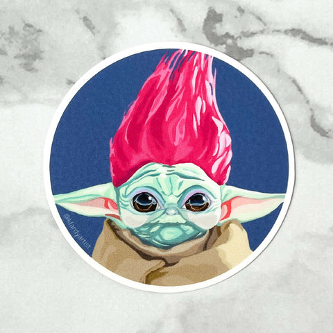 Baby's New 'Do sticker