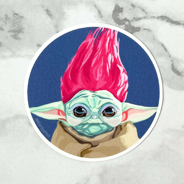 Baby's New 'Do sticker