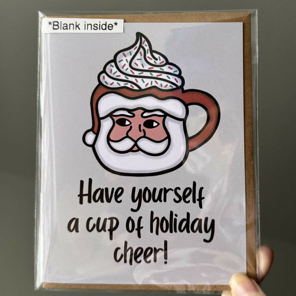 Cup of Cheer Holiday Greeting Card
