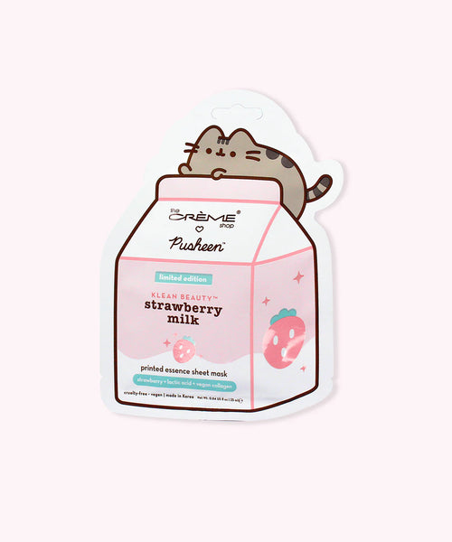 Masque au lait de fraise Crème Pusheen 