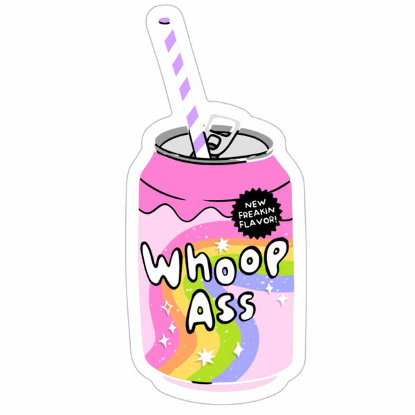 Can of Whoop A$$ Magnet
