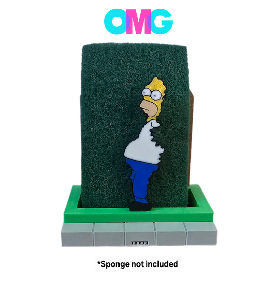 Homer Bush Meme Sponge Holder