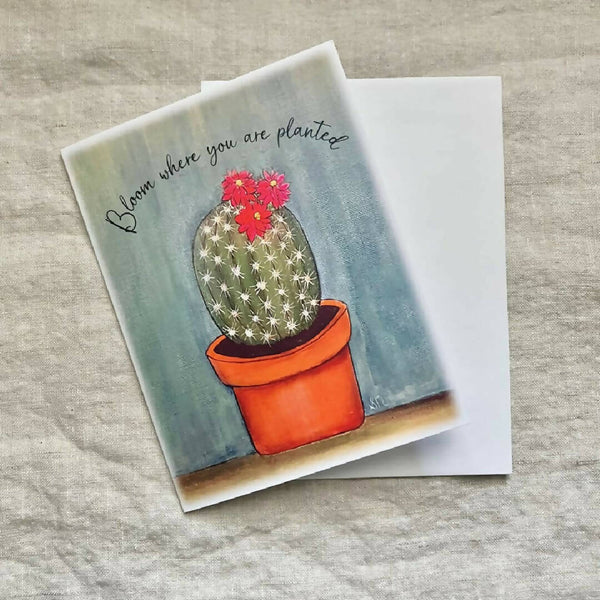 Cactus Notecard