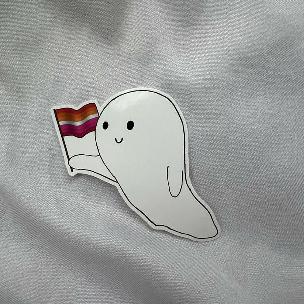 Lesbian flag sticker