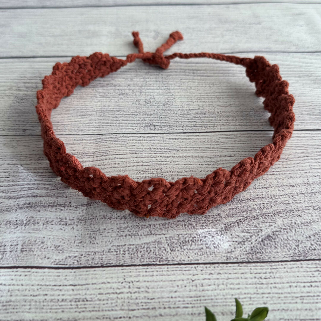 headband - rust