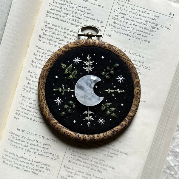 Embroidery Art | Quartz Crystal