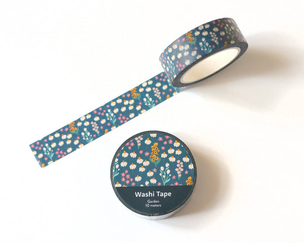 Garden Washi Tape - 15mm x 10m
