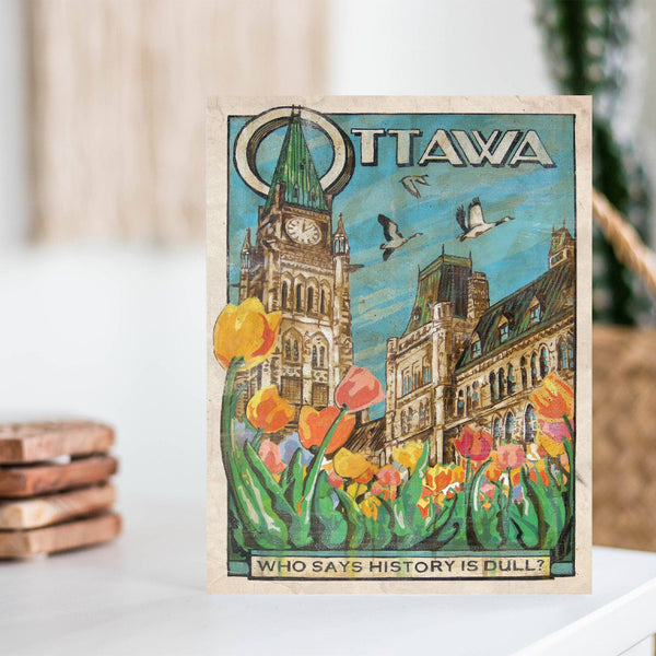 Ottawa Canada Historic Greeting Card | Canada Not For Sale