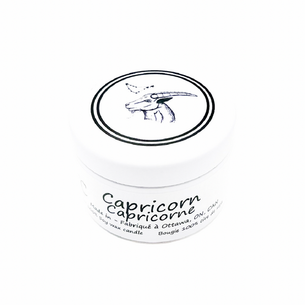 Capricorn Zodiac Candle 2oz