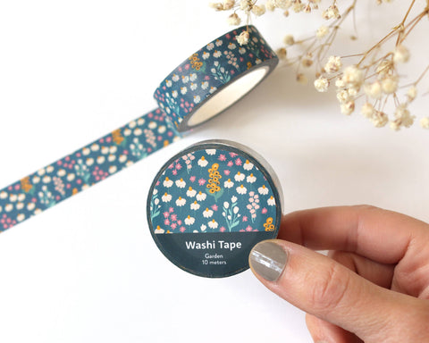 Garden Washi Tape - 15mm x 10m
