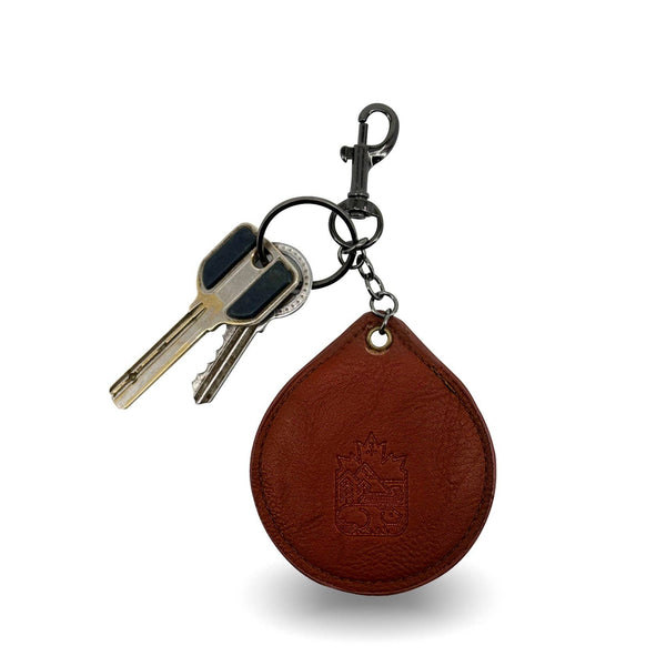 CANADA PATCH EMBROIDERED KEYCHAIN