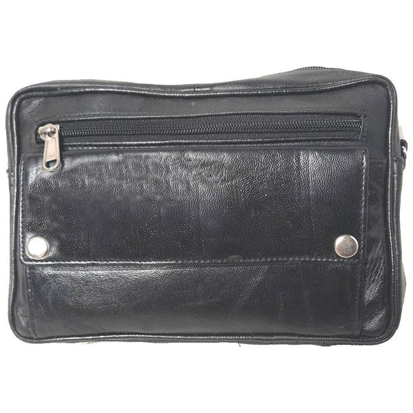 Genuine Leather Lambskin Shoulder Messenger Bag