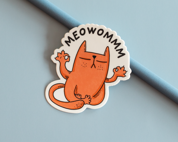 Meowommm Vinyl Sticker
