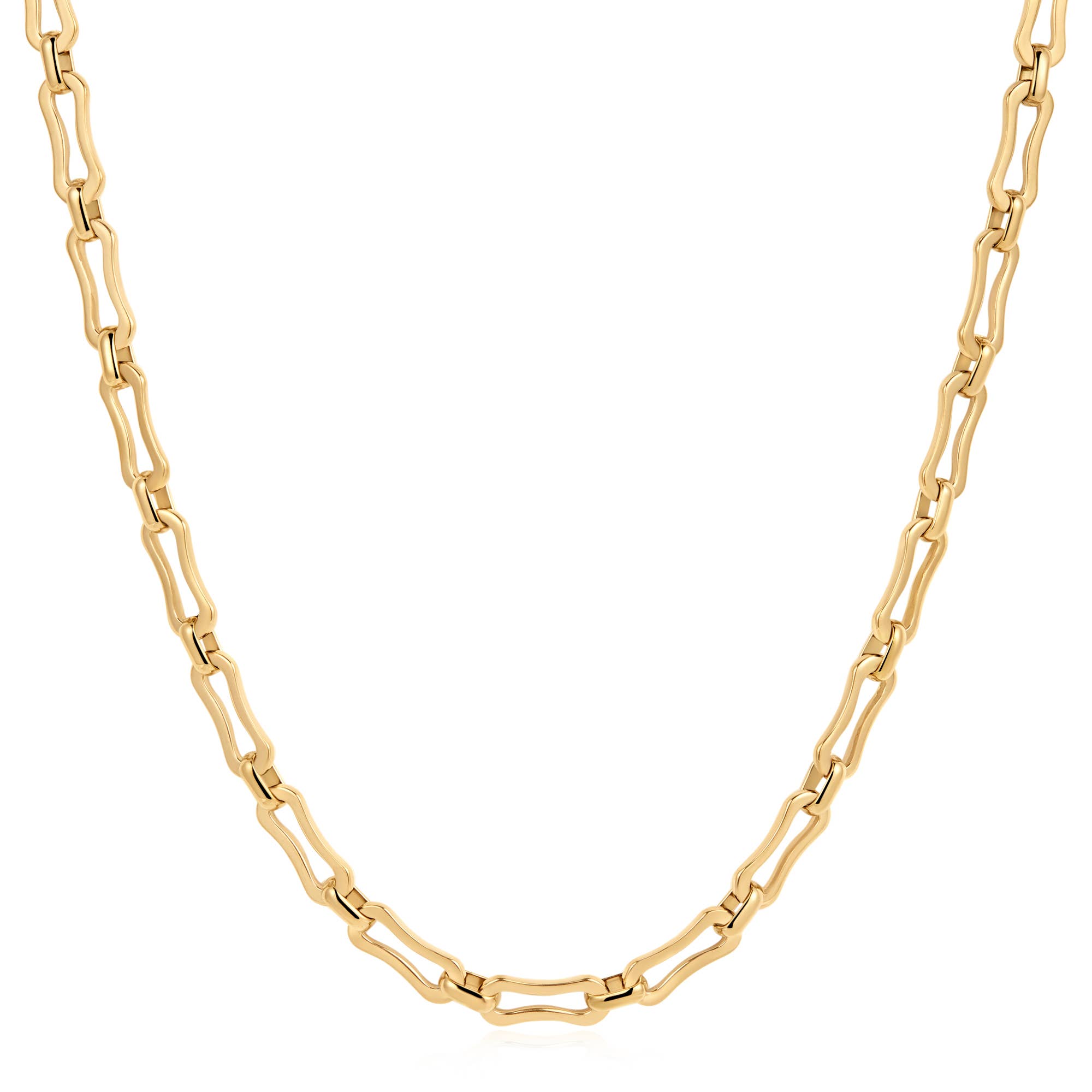 Gia Stainless Steel Chain Necklace