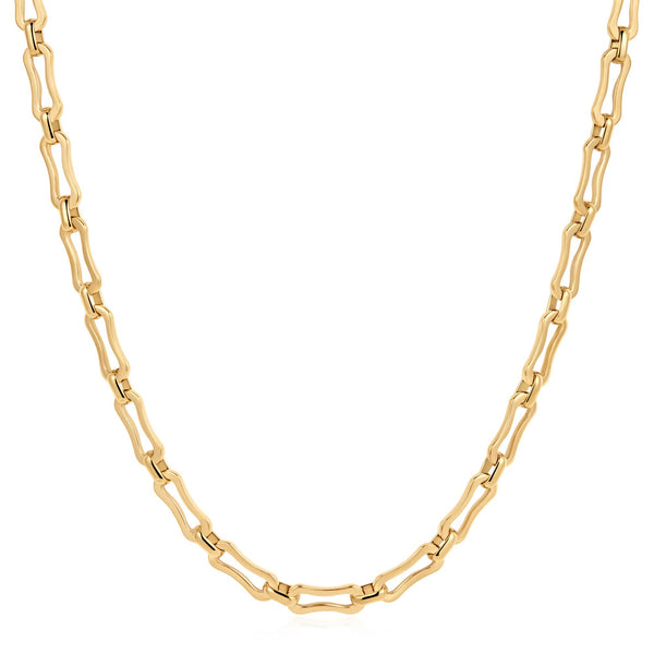 Gia Stainless Steel Chain Necklace