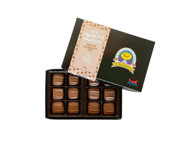 Boxed Chocolate (12 Piece) Milk Chocolate Truffles
