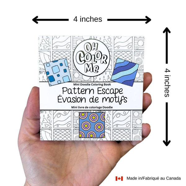 Mini Coloring Book Calming Scenes, 4