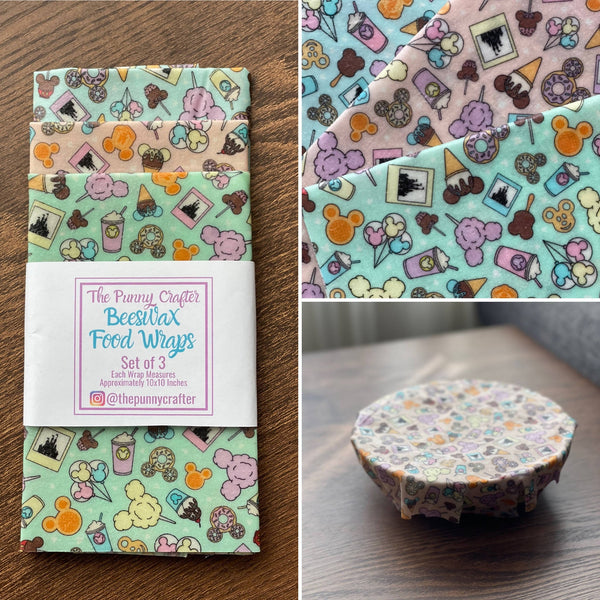 Beeswax Food Wraps - Disney - Shop Motif