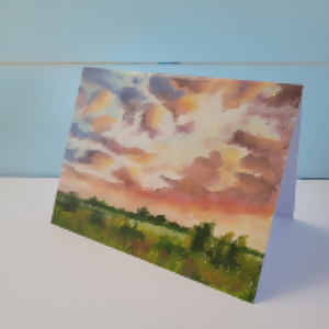 Sunset Card 