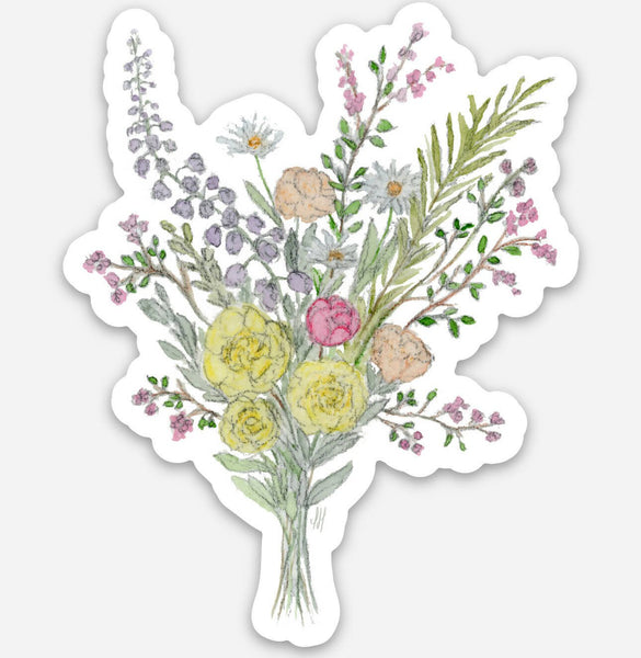 Bouquet d'amour - Vinyl Sticker - Shop Motif