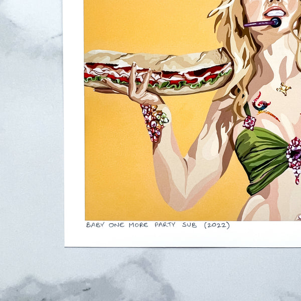 Britney Spears party sub 8x10