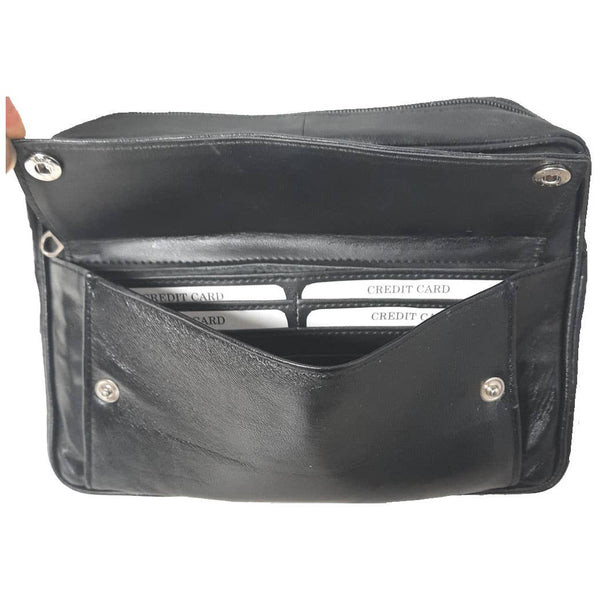 Genuine Leather Lambskin Shoulder Messenger Bag