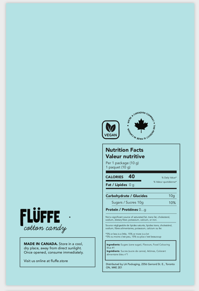 FLÜFFE COTTON CANDY | BLUE RASPBERRY
