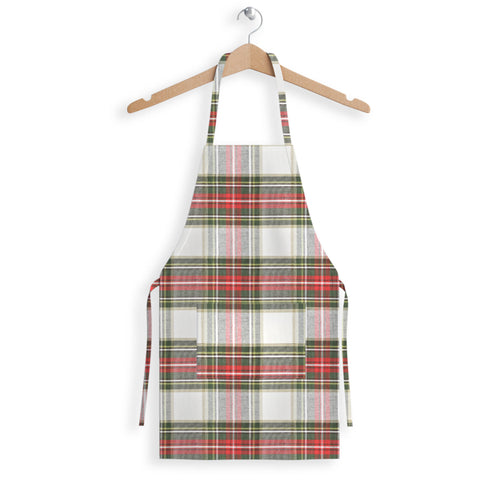 Fabstyles Christmas Celebration Plaid Apron