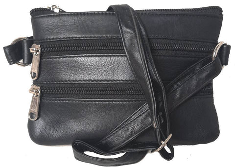Genuine Leather Lambskin Shoulder Body Bag