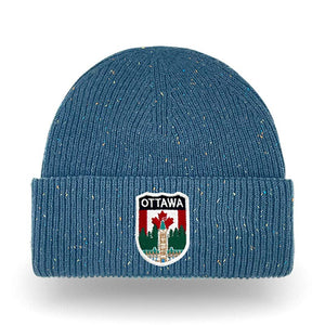 OTTAWA COLORED SPECKLE KNIT TOQUE 