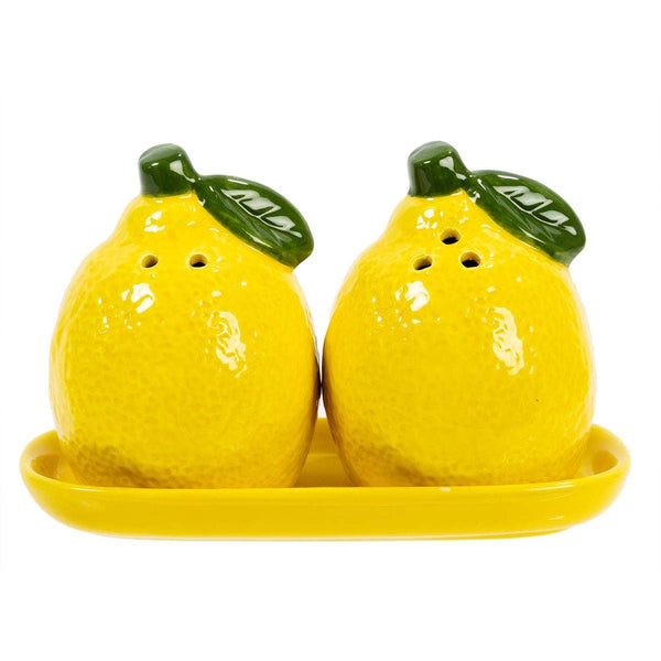 Lemon Salt & Pepper Shakerson Tray, 5.7