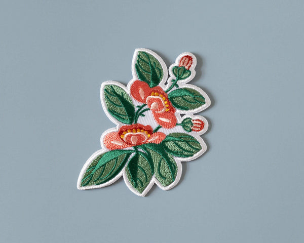Floral Iron-On Patch