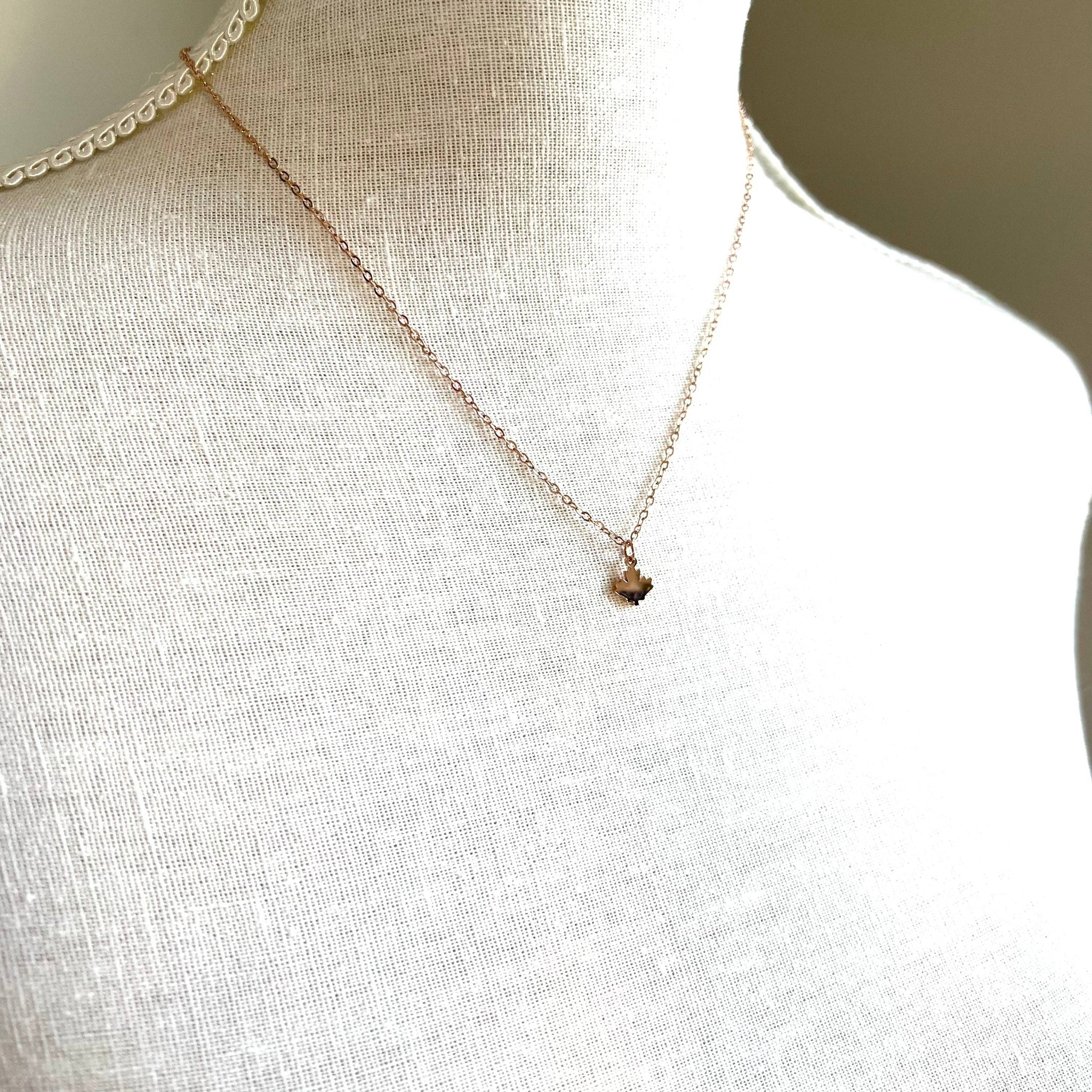 Maple Leaf Necklace