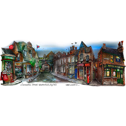 Carte postale de Coronation Street